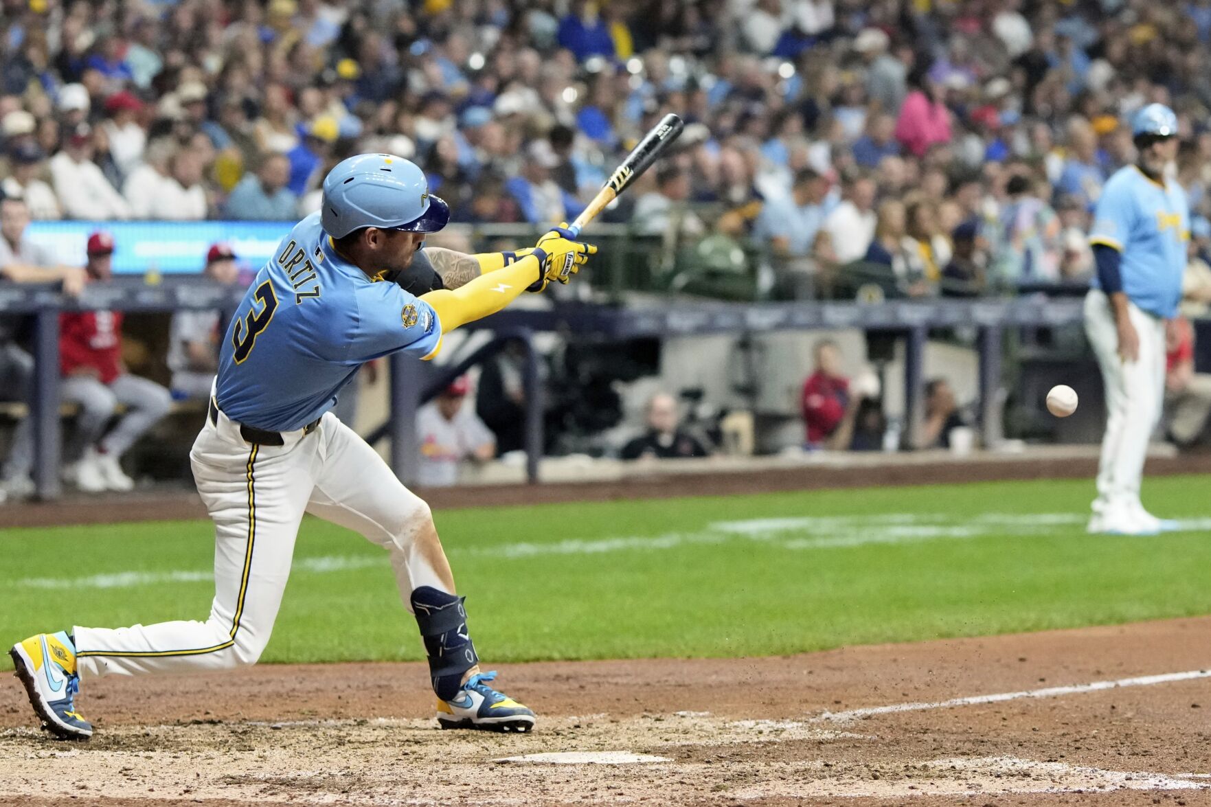 Cardinals Brewers Baseball